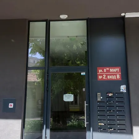 Daire Sunny Blue One-bedroom Flat With Balcony By Flat Mаnager